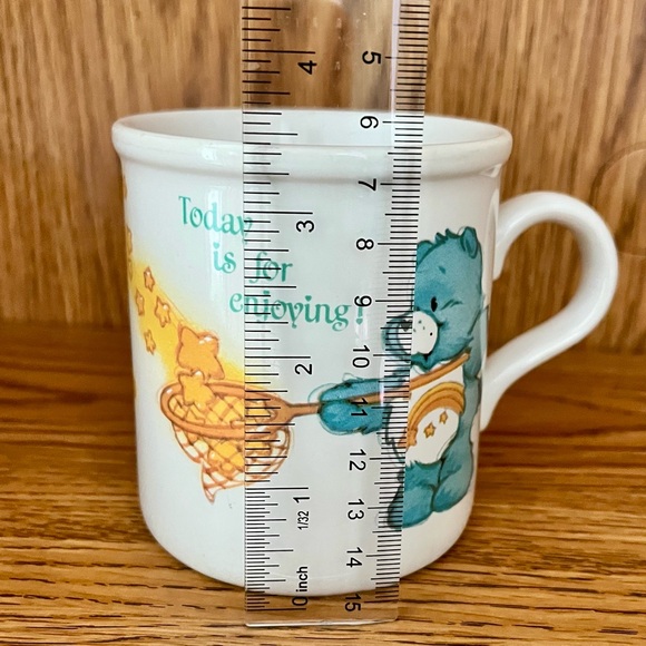 1980s Collectible Care Bears Coffee Mug Friend Bear and Wish Bear - Picture 11 of 11